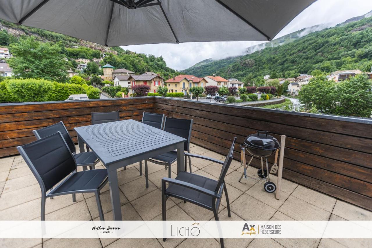 Ferienwohnung La Terrasse Bleue Ax-les-Thermes Exterior foto
